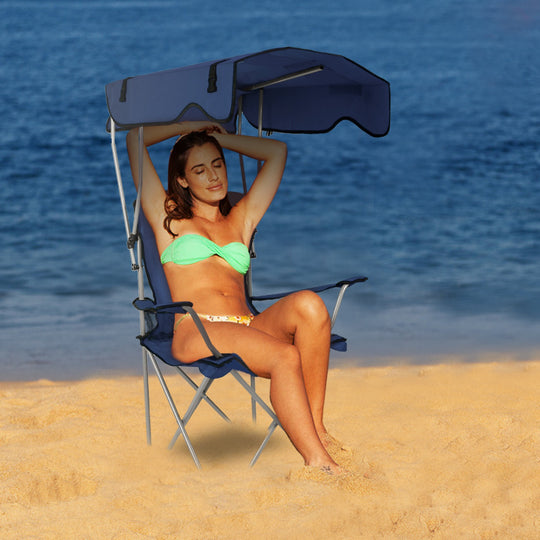 GBruno Foldable Beach Canopy Chair