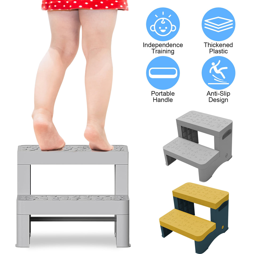 GBruno 2 Step Stool for Kids