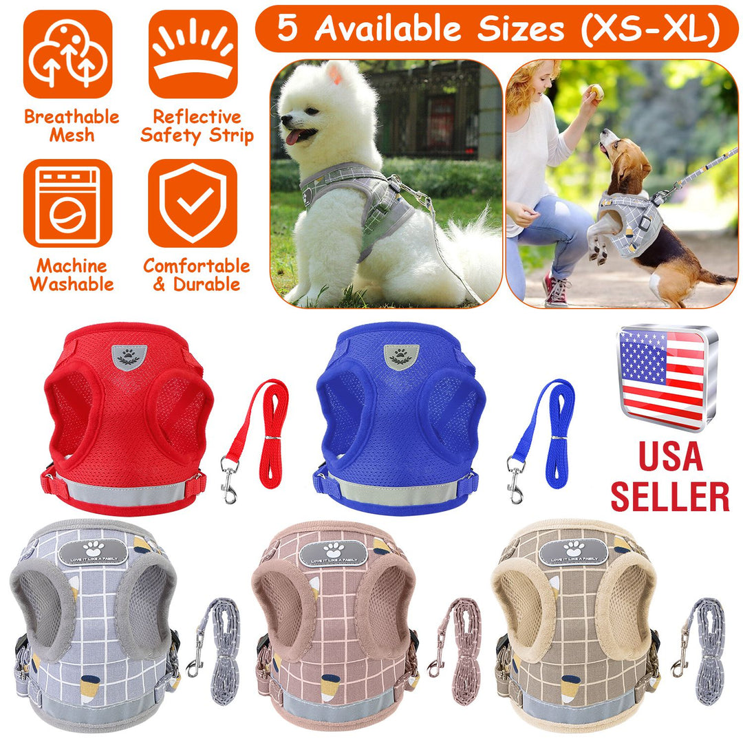 GBruno Pet Mesh Harness