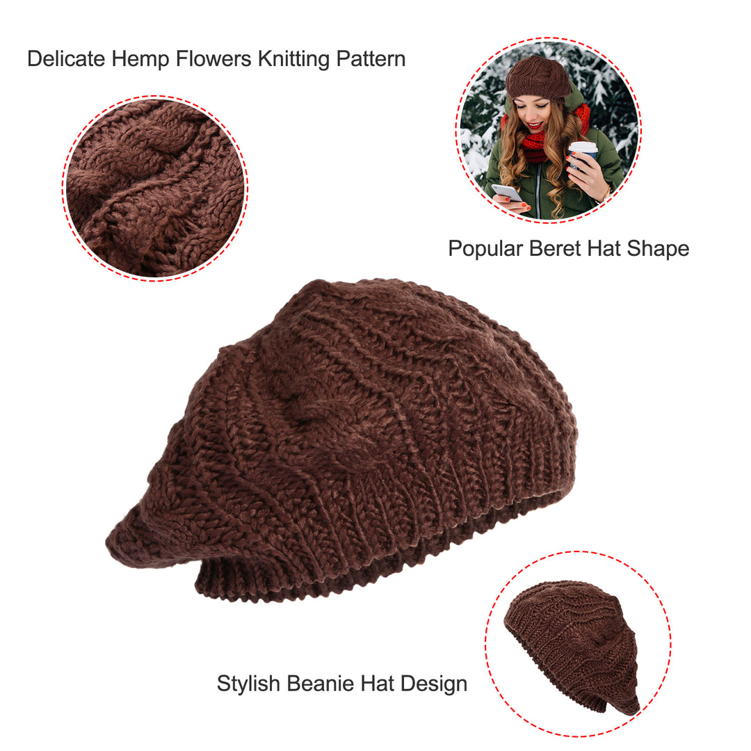 GBruno Knit Beret Hat