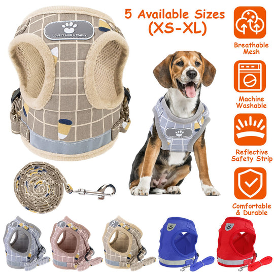 GBruno Pet Mesh Harness