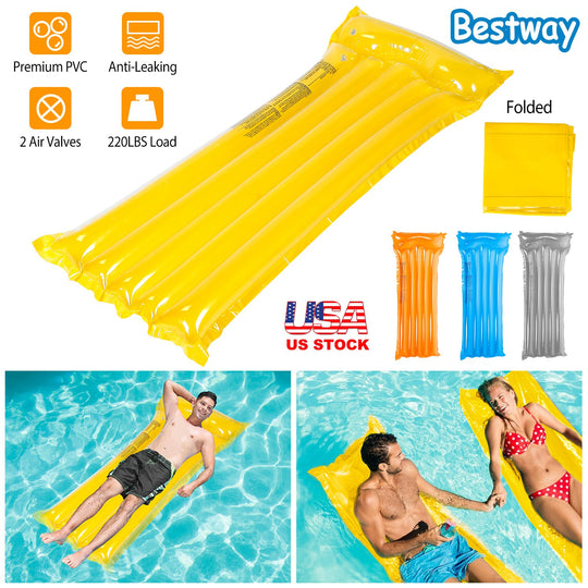 GBruno Inflatable Pool Float Raft