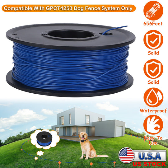 GBruno 656Feet Underground Dog Fence Wire