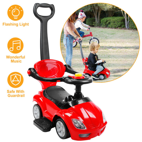 GBruno Ride on Push Car 4-Wheel Children