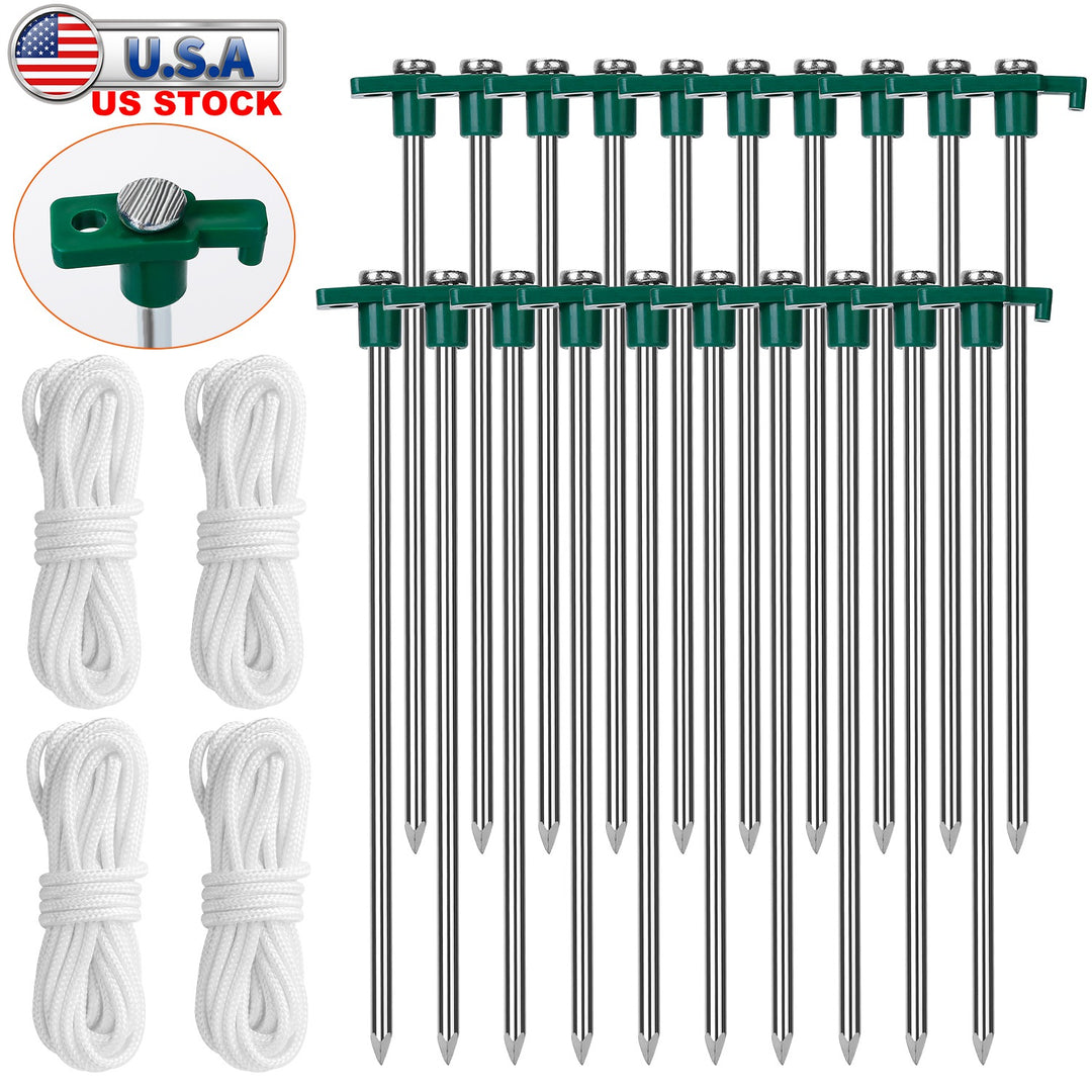 GBruno Tent Pegs Ropes Set