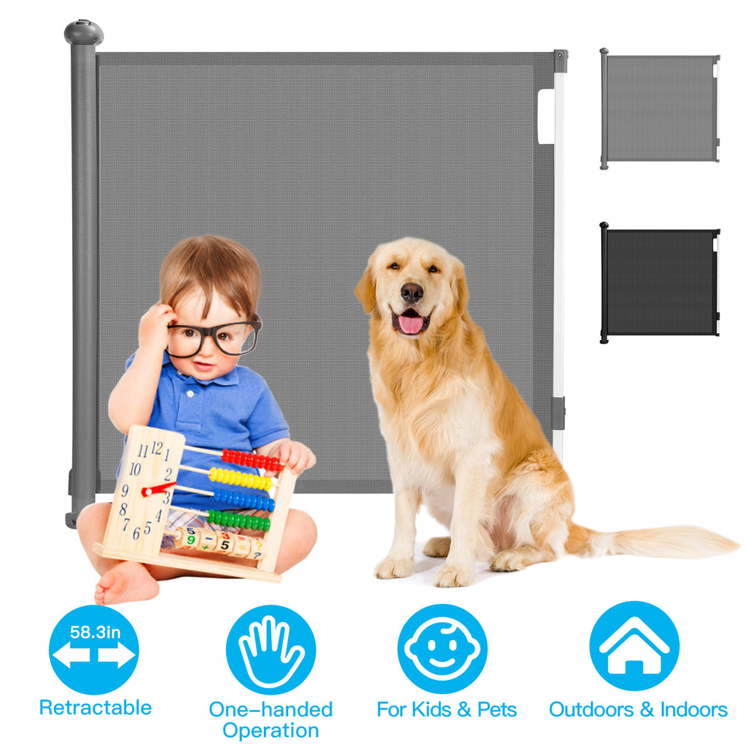 GBruno Retractable Baby Safety Gate Door