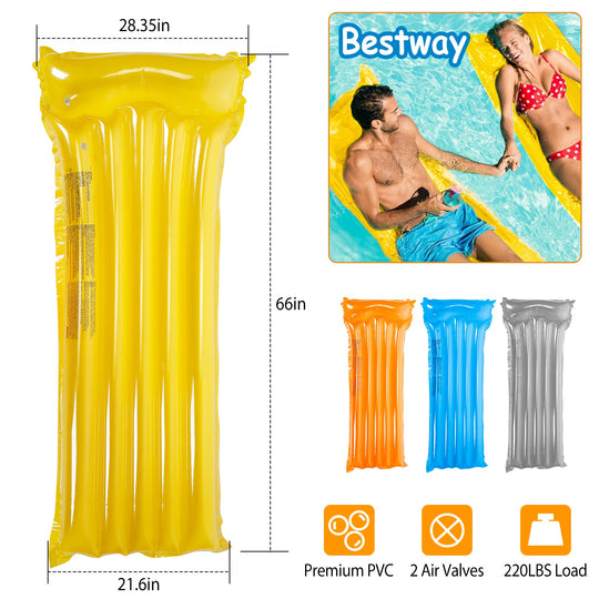 GBruno Inflatable Pool Float Raft