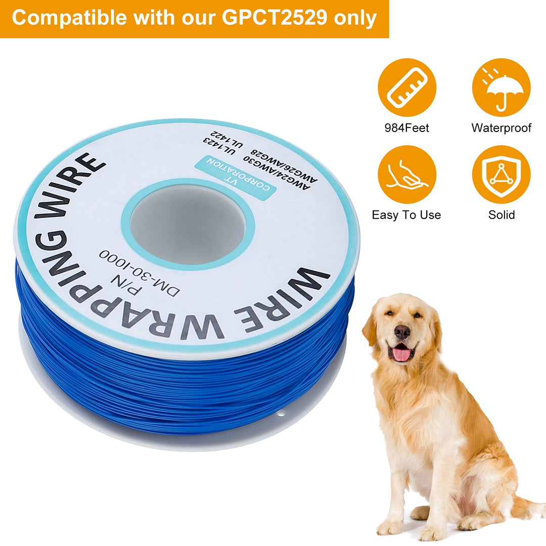 GBruno 984 Feet 0.2in Dog Fence Wire