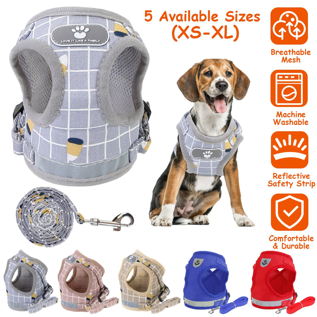 GBruno Pet Mesh Harness