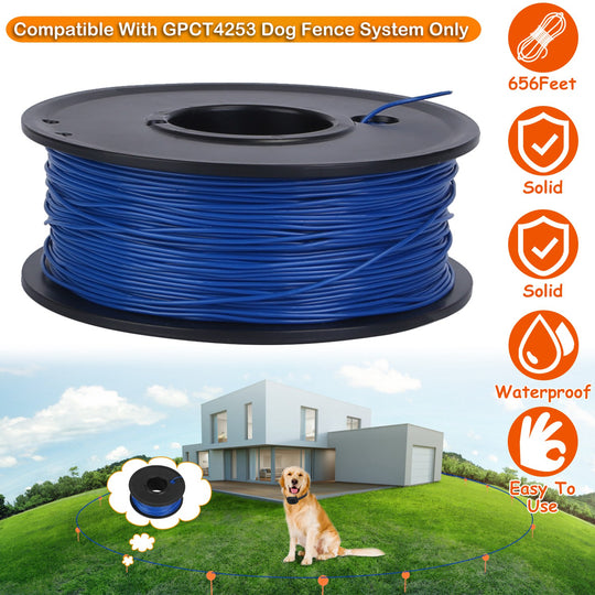 GBruno 656Feet Underground Dog Fence Wire