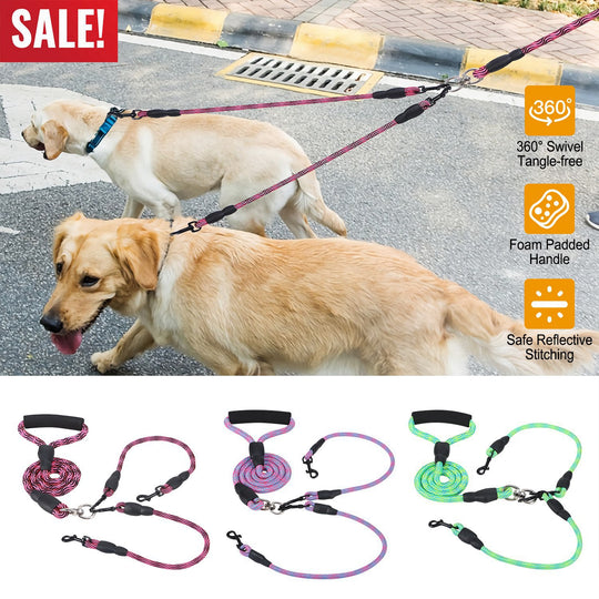 GBruno Double Dogs Leash